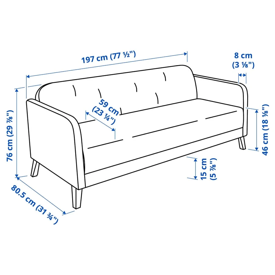 (Used) IKEA Linanas Sofa - photo 2