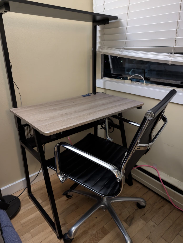 Desk & Office Chair Set 80x50 desk