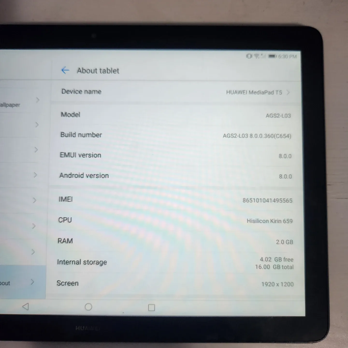 Huawei MediaPad T5 Tablet, $65 image indicator(3)
