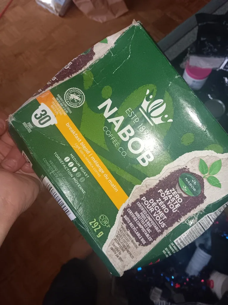 Nabob Breakfast Blend Coffee Pods - 30 count thumbnail