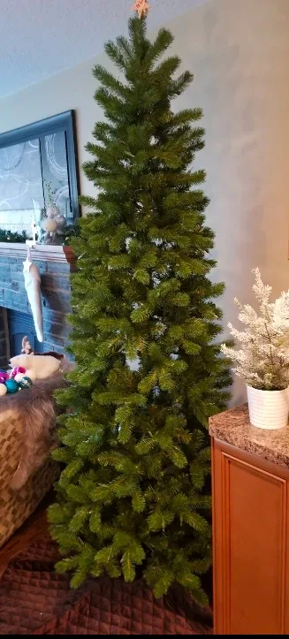 BEAUTIFUL 7.5 ft Pre-lit Douglas Fir Christmas Tree image indicator(5)