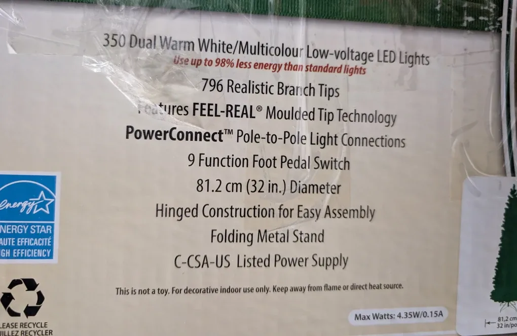 BEAUTIFUL 7.5 ft Pre-lit Douglas Fir Christmas Tree image indicator(7)