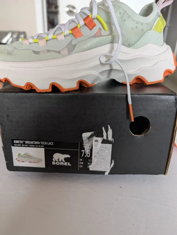 Sorel Tech Lace Sea Salt image indicator(5)