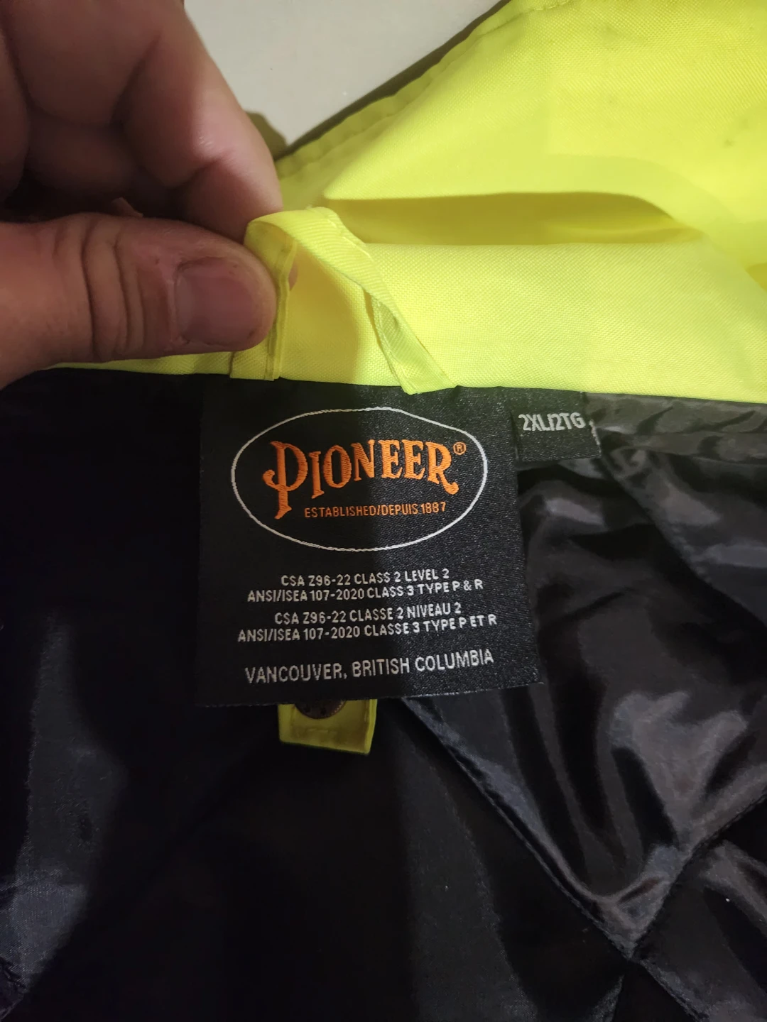Pioneer Safety Jacket 2XL - photo 3