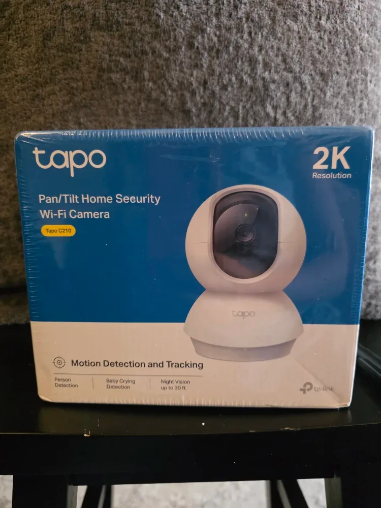 Tapo C210 Pan/Tilt Home Security Wi-Fi Camera - New