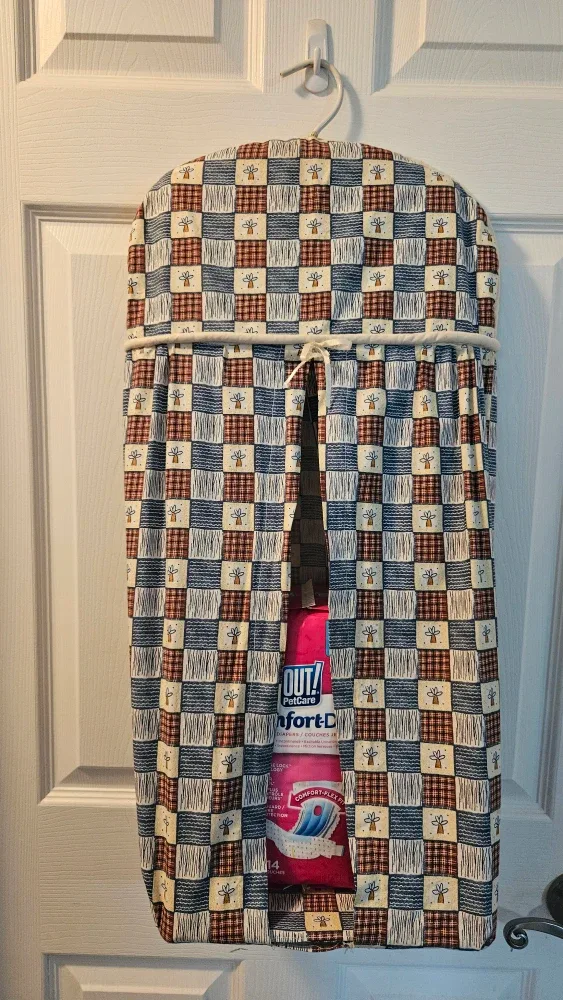 Handmade Baby Quilt, Diaper Bag, Wall Hook image indicator(5)