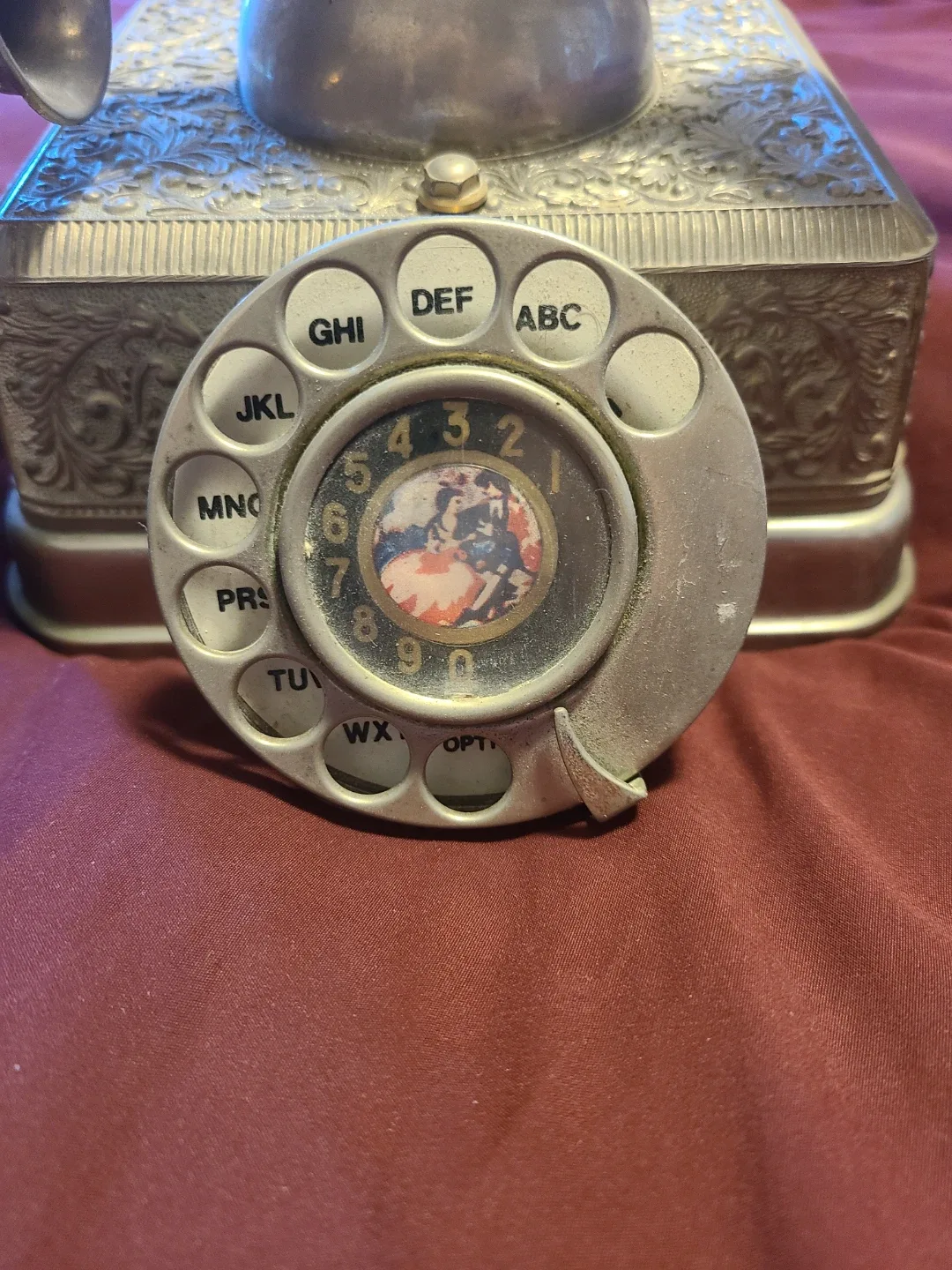Vintage Rotary Dial Desk Telephone image indicator(2)