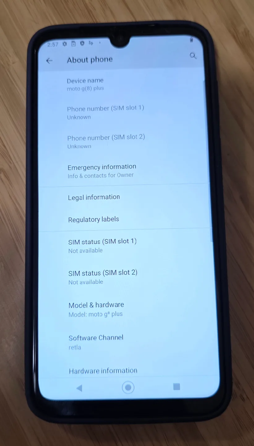 Motorola Moto G8 Plus - Blue image indicator(3)