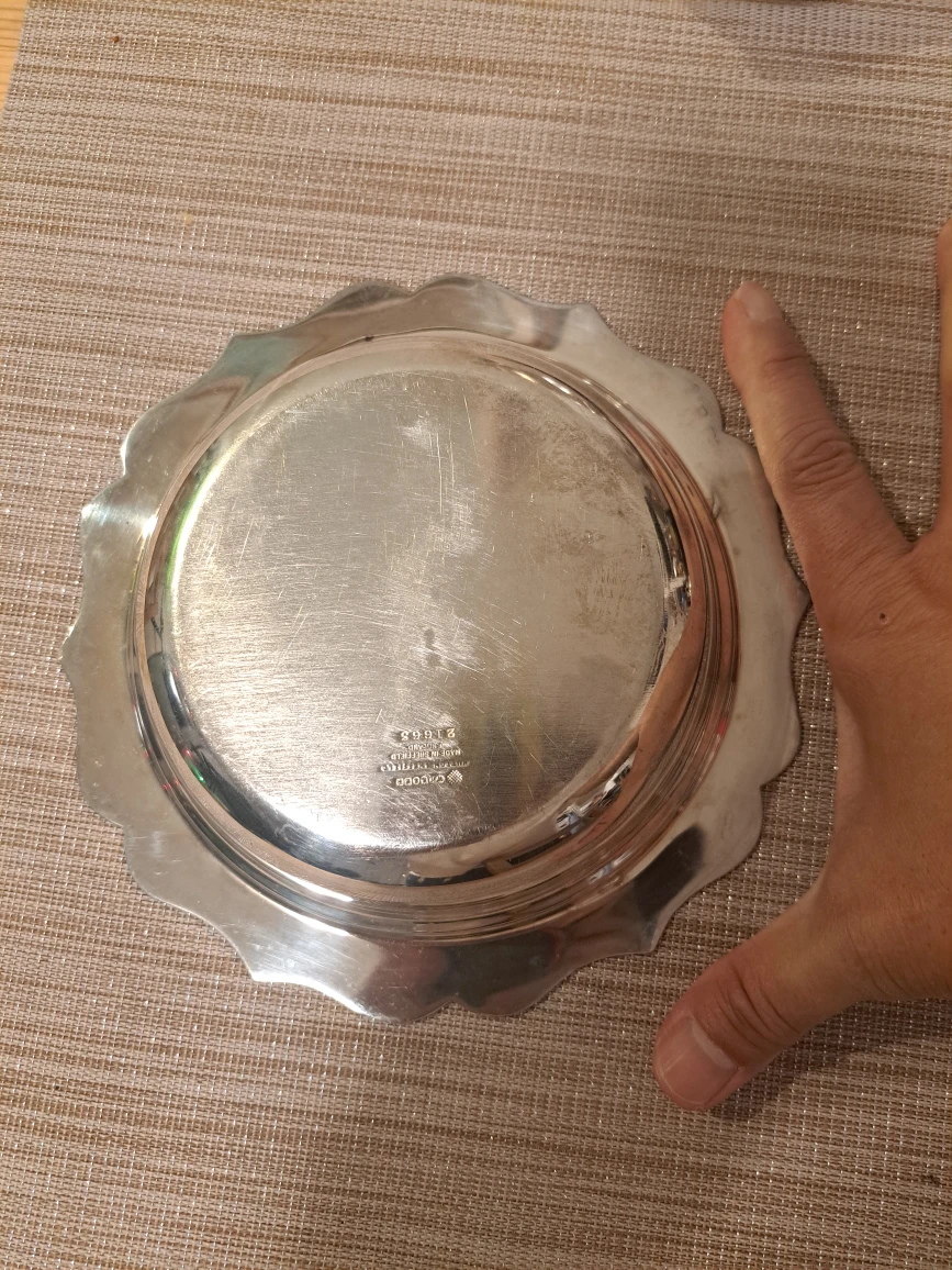 Vintage Silver Plated Butter Dish - photo 5