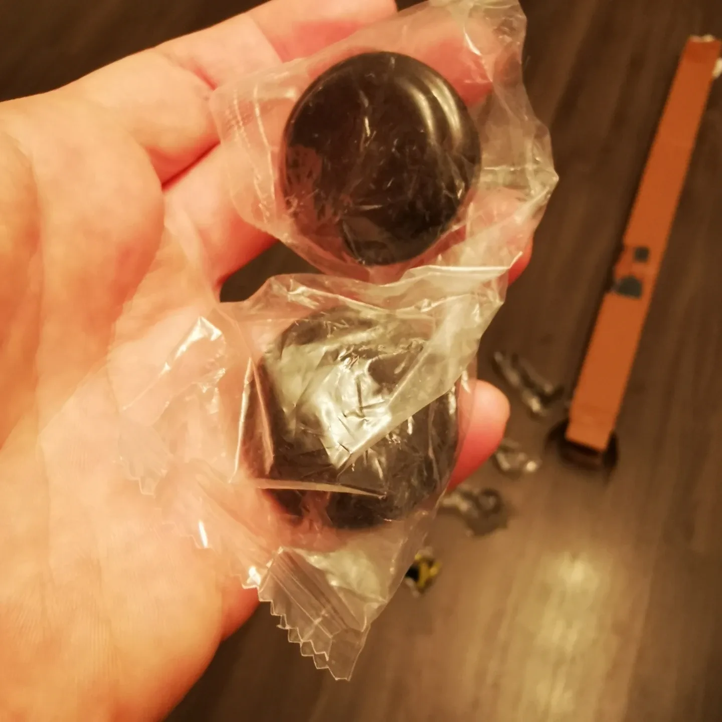 Curtain Rod New in Box 62" dark dark brown image indicator(2)