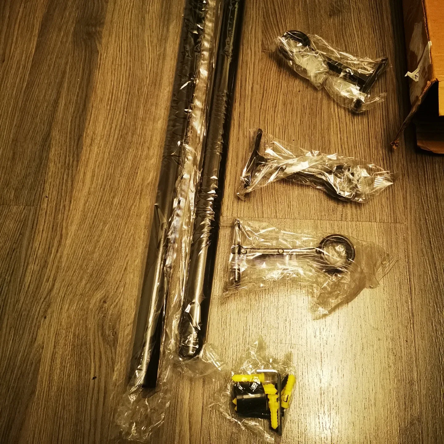 Curtain Rod New in Box 62" dark dark brown image indicator(3)