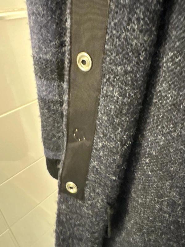 CYRUS Plaid Wool Blend Coat - photo 3