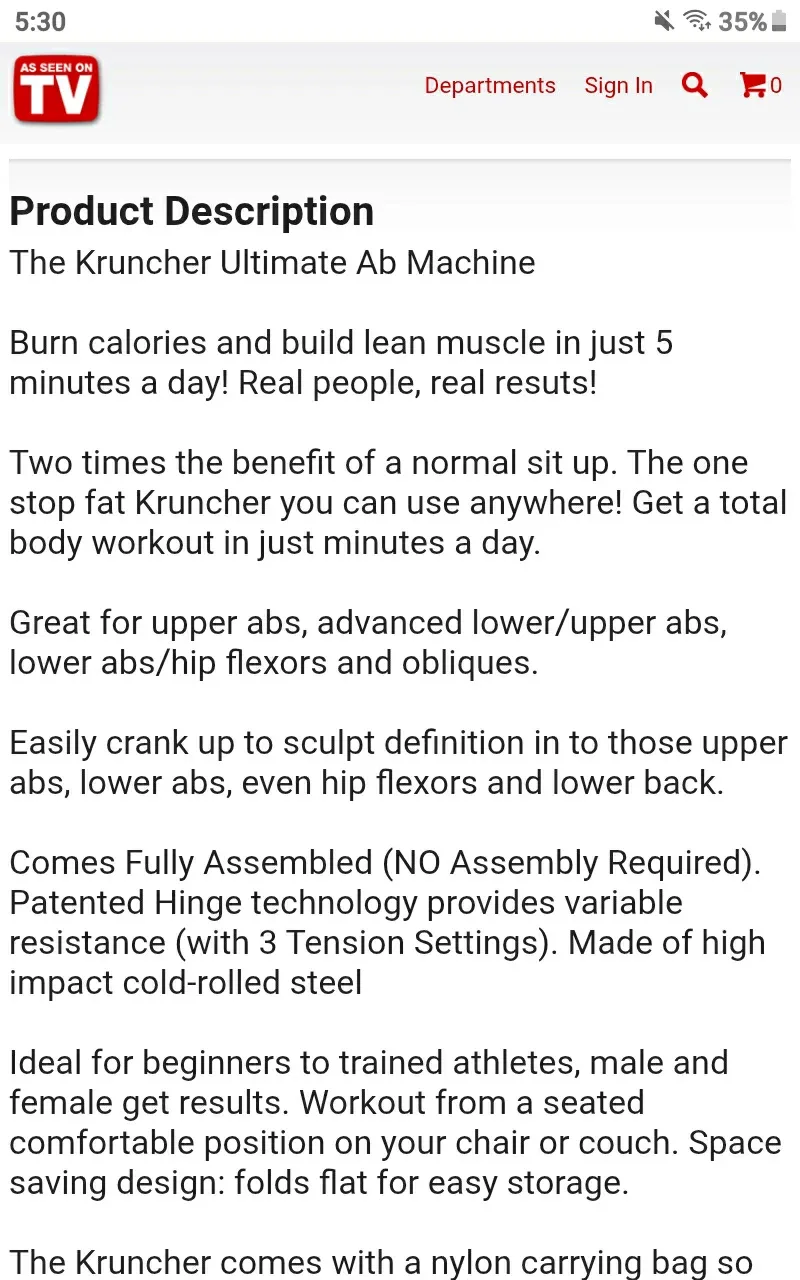 🆕 The Kruncher Ultimate Ab Machine - Retails $59.50 +Tx 🆕 image indicator(3)