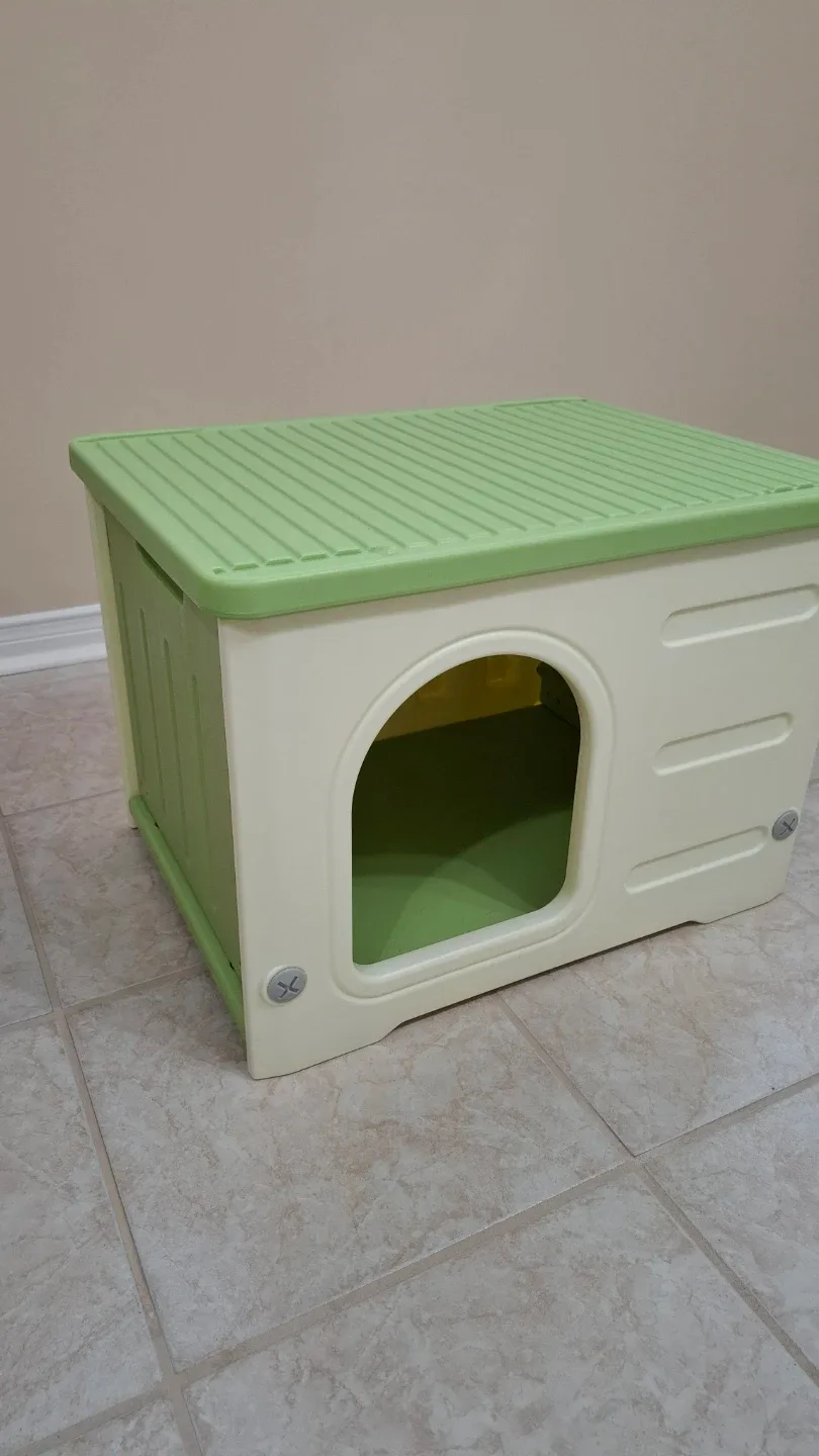 🆕️ Cat House - Green & Beige image indicator(2)
