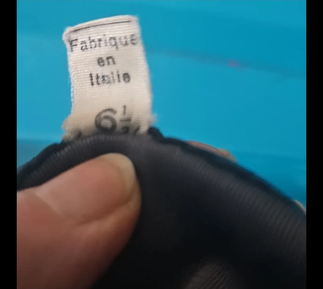 Long Leather Gloves - Black image indicator(4)