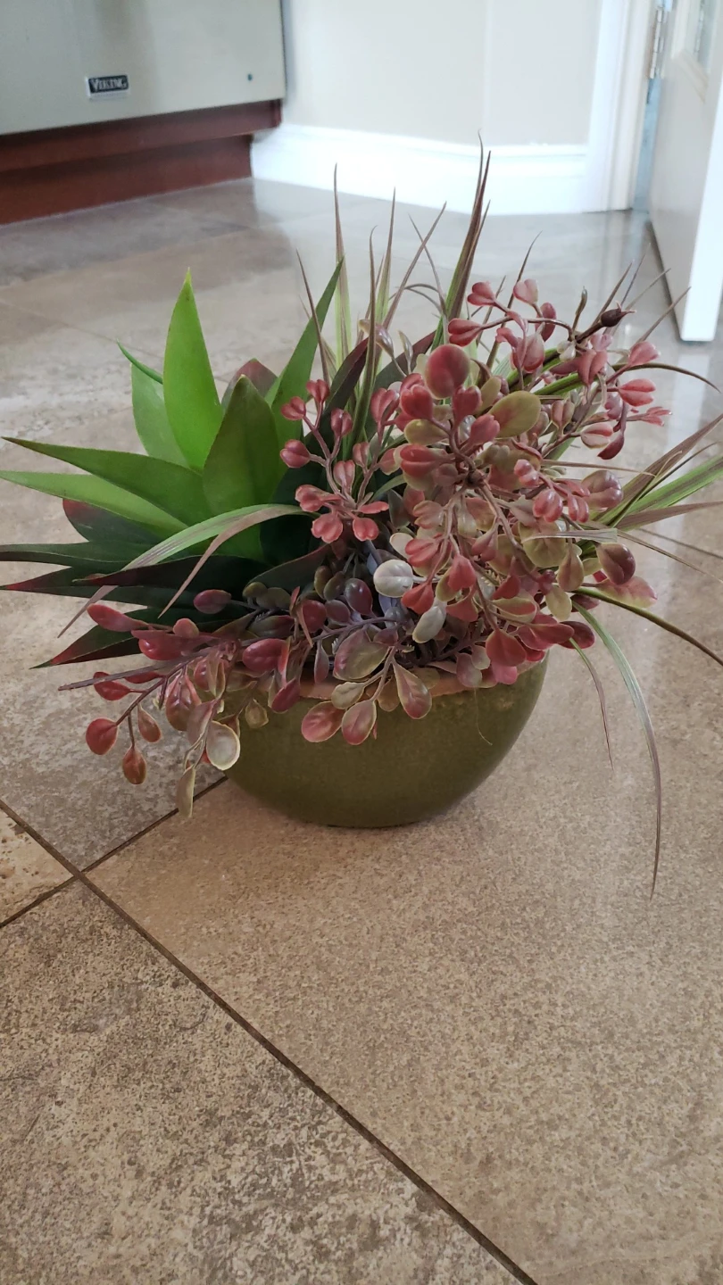 Artificial Plants in Ceramic Vases.$10 each - photo 5