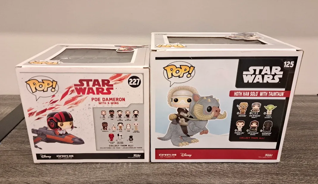 🌟🤺 Star Wars Smuggler's Bounty Exclusive Han Solo Poe Dameron image indicator(5)