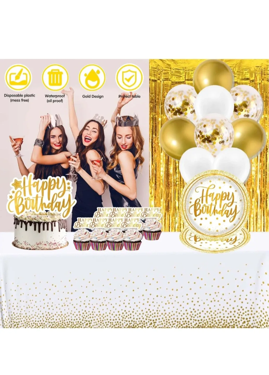 Happy Birthday Party Decoration Set image indicator(3)