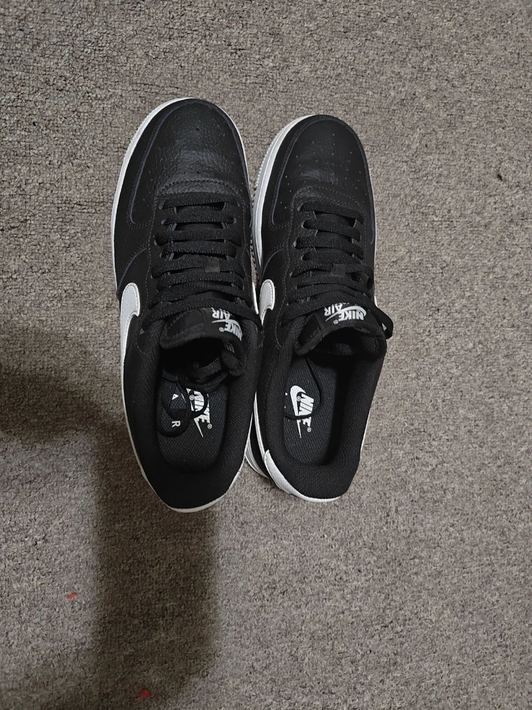 Nike Air Force 1 Black US 9 - photo 4