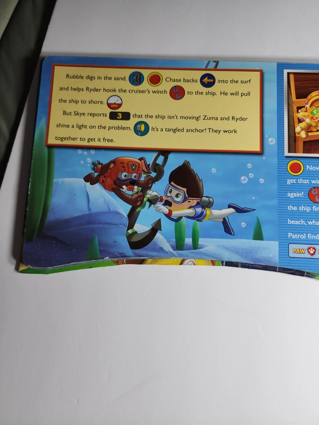 Paw Patrol Pups and the Pirate Treasure Book - photo 3