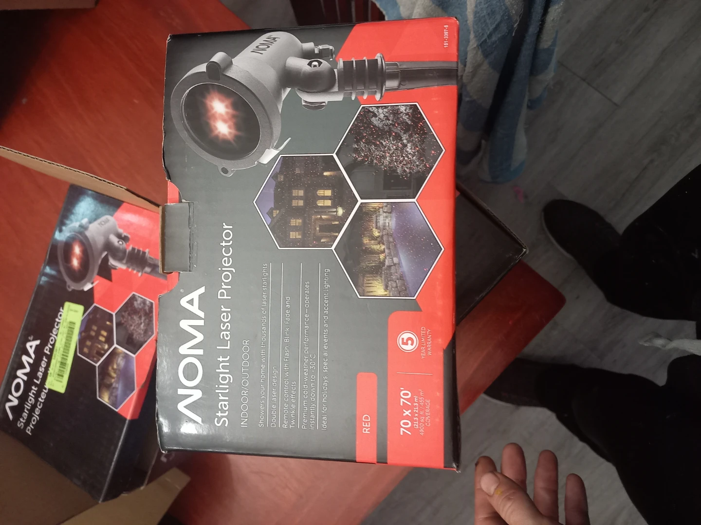 NOMA Starlight Laser Projector, Model 151-3397-8 - photo 2