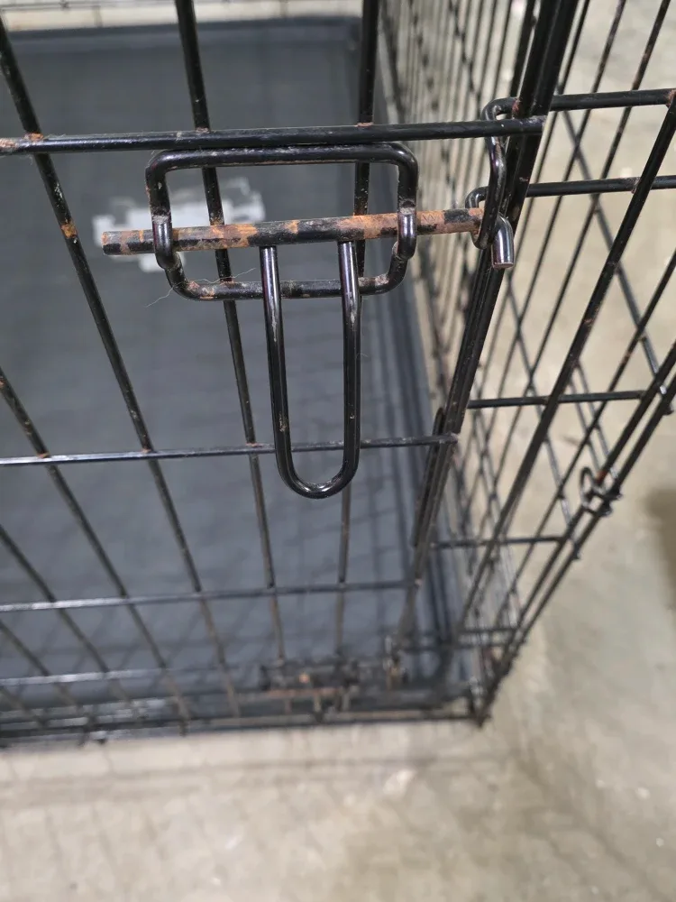 Black 2 Door XL Dog Crate image indicator(4)
