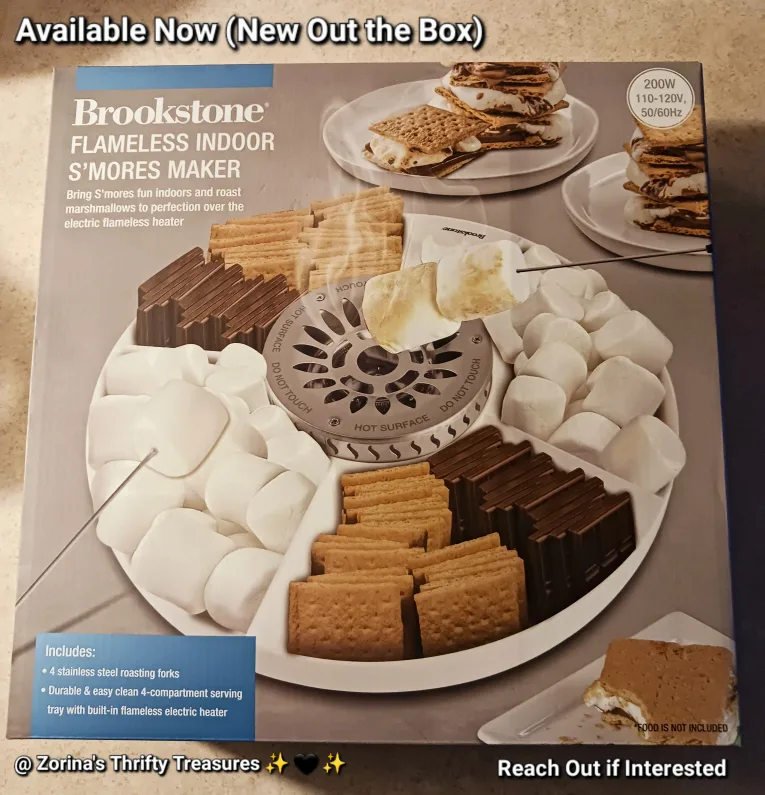 Brookstone Flameless Indoor S'mores Maker image indicator(2)