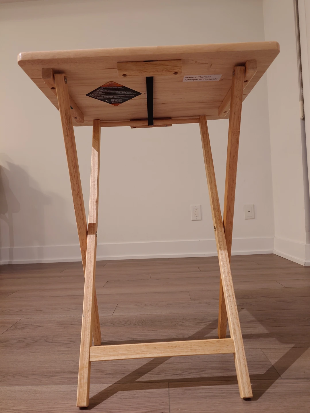 Wooden Folding Table - Completely New - photo 5