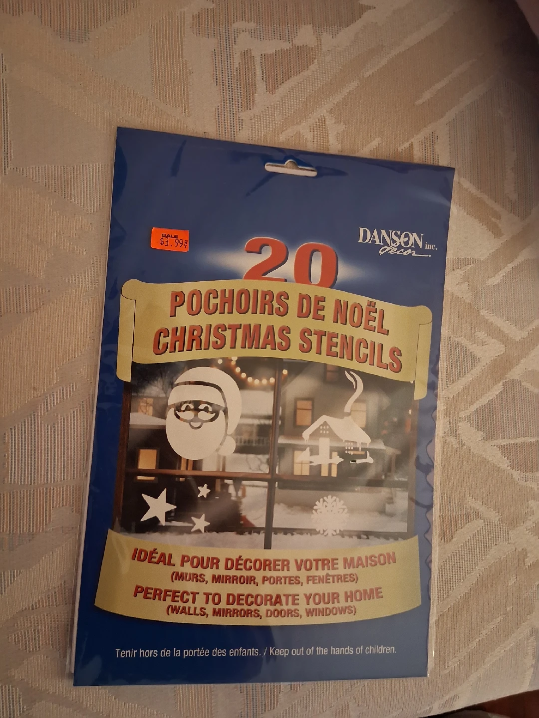 20 Christmas Stencils per pk