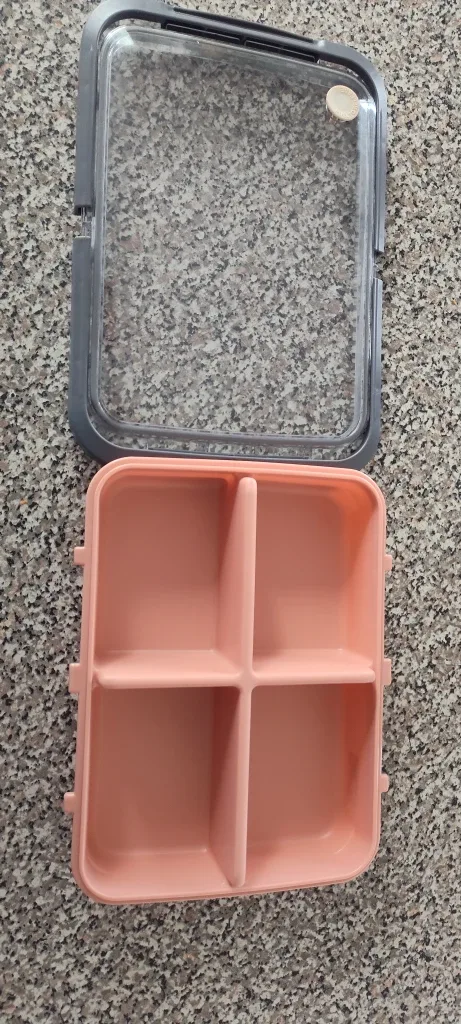 Pink Bento Lunch Box with 4 Compartments image indicator(3)