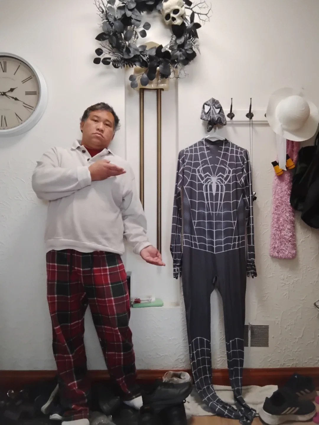 Spiderman Costume Jumpsuit - Size 180 image indicator(4)