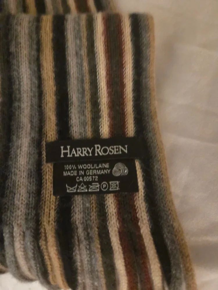 Harry Rosen Wool Scarf - Made in Germany