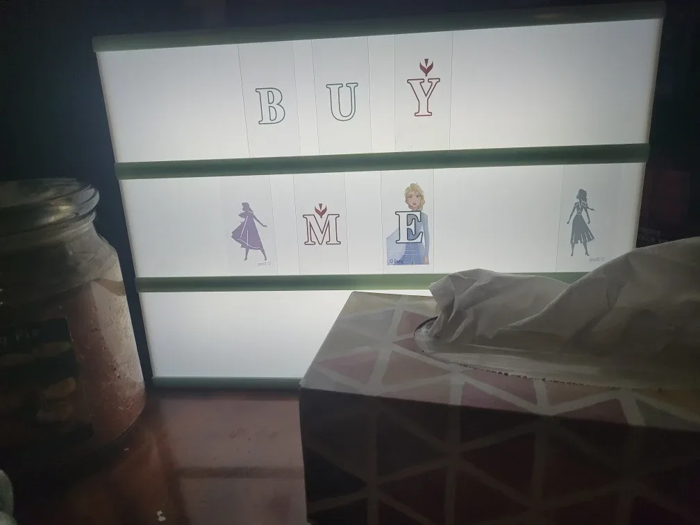 Disney Frozen Light Up Message Box image indicator(7)