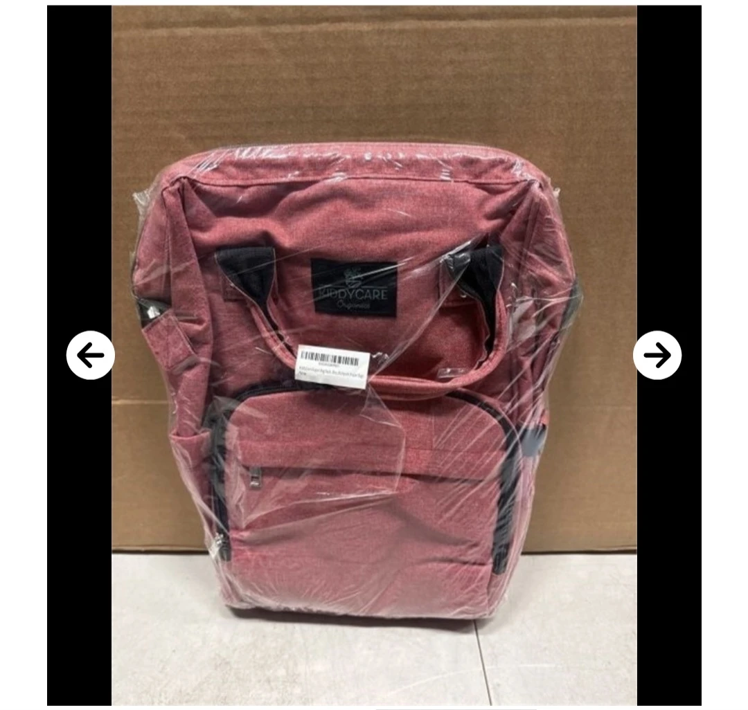 NEW Pink Color KiddyCare Diaper Bag Multi-Function Backpack - photo 4