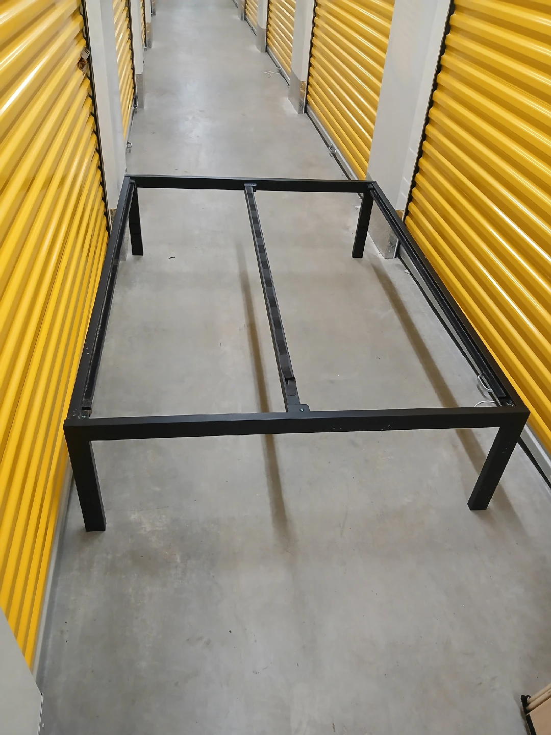 Black Metal Bed Frame (Full size) - photo 2