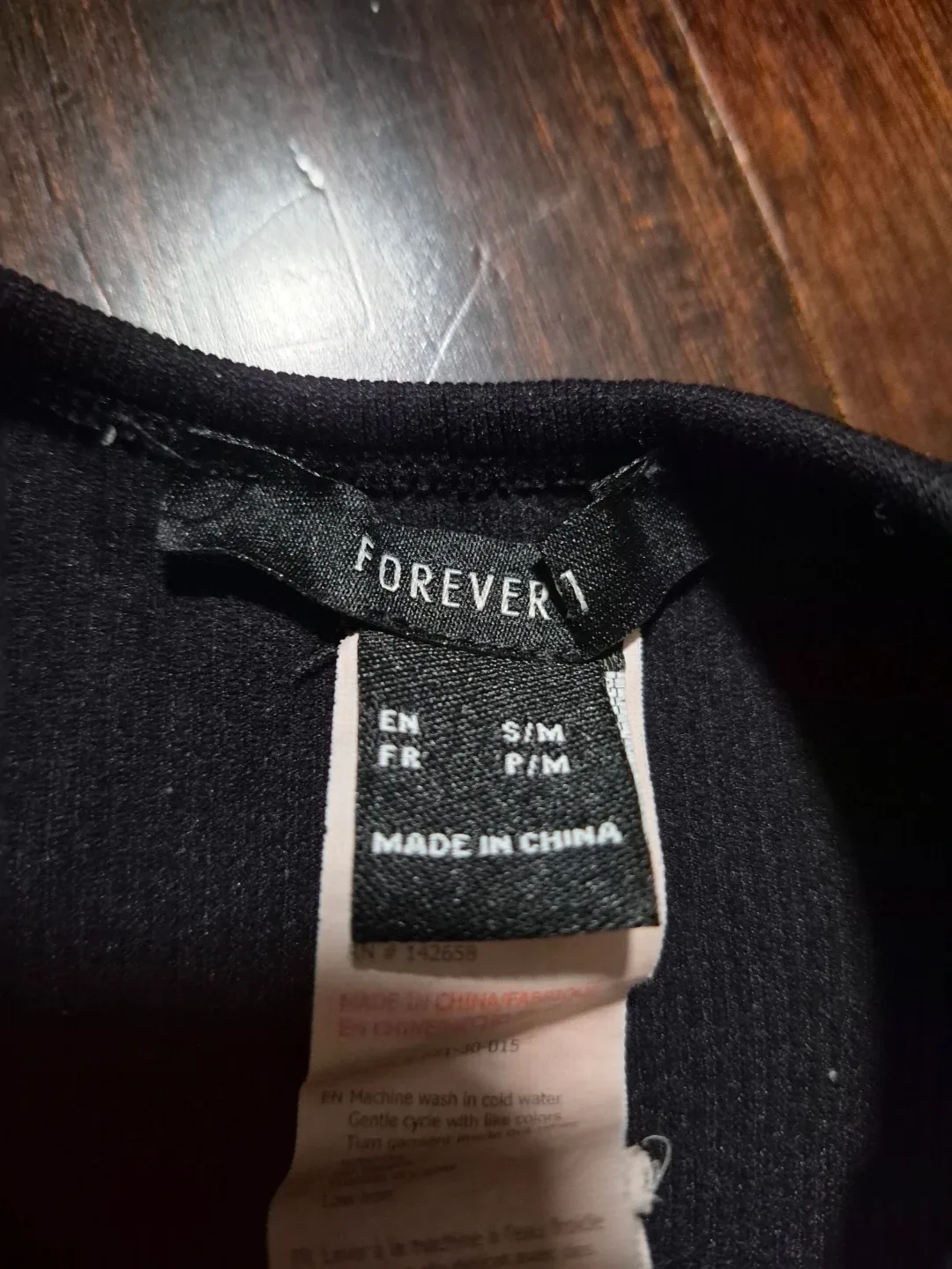 Forever 21 Black Cutout Dress - Size S/M image indicator(2)