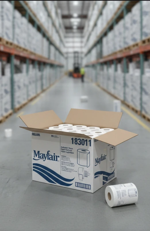 Mayfair Bathroom Tissue Roll - New
