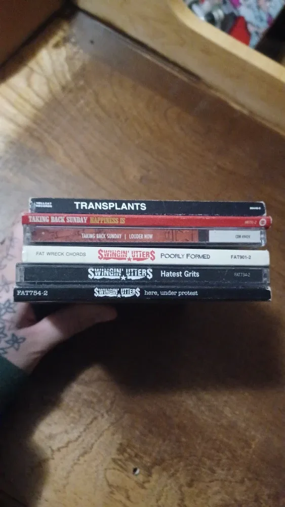 CD Bundle: Swingin' Utters, Transplants, Taking Back Sunday