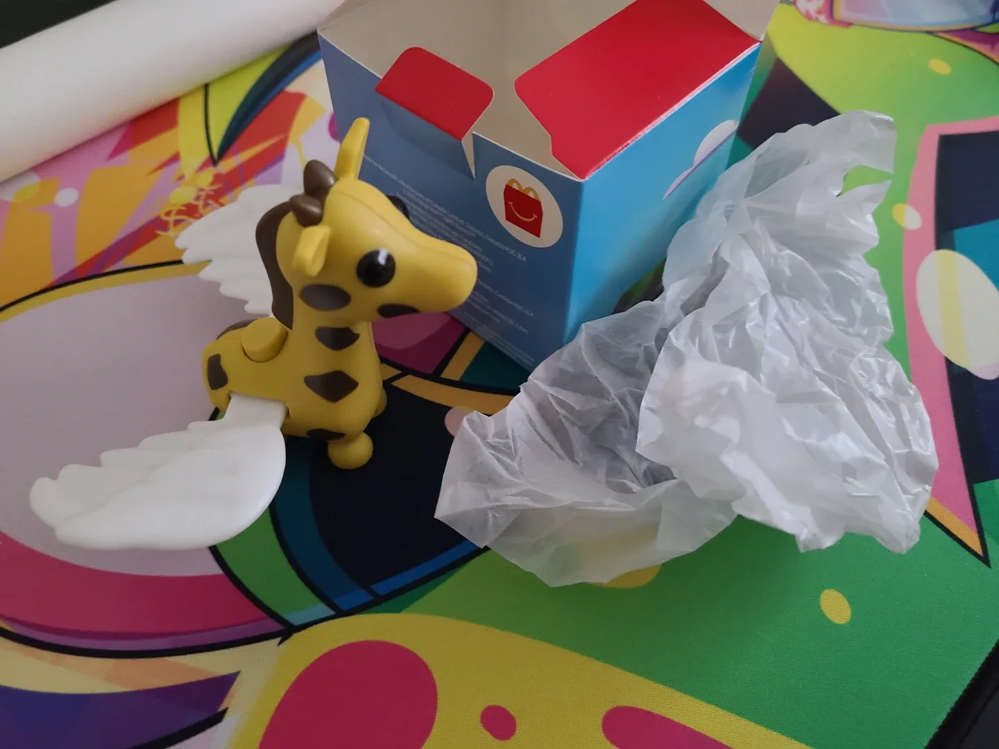 Adopt Me McDonald's Toy Giraffe