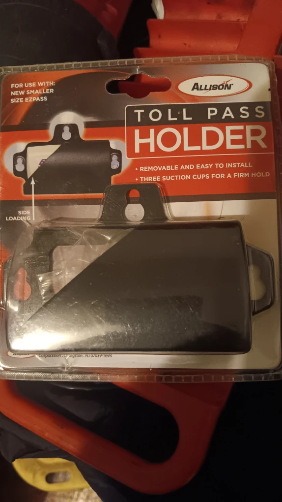 Allison Toll Pass Holder - Black