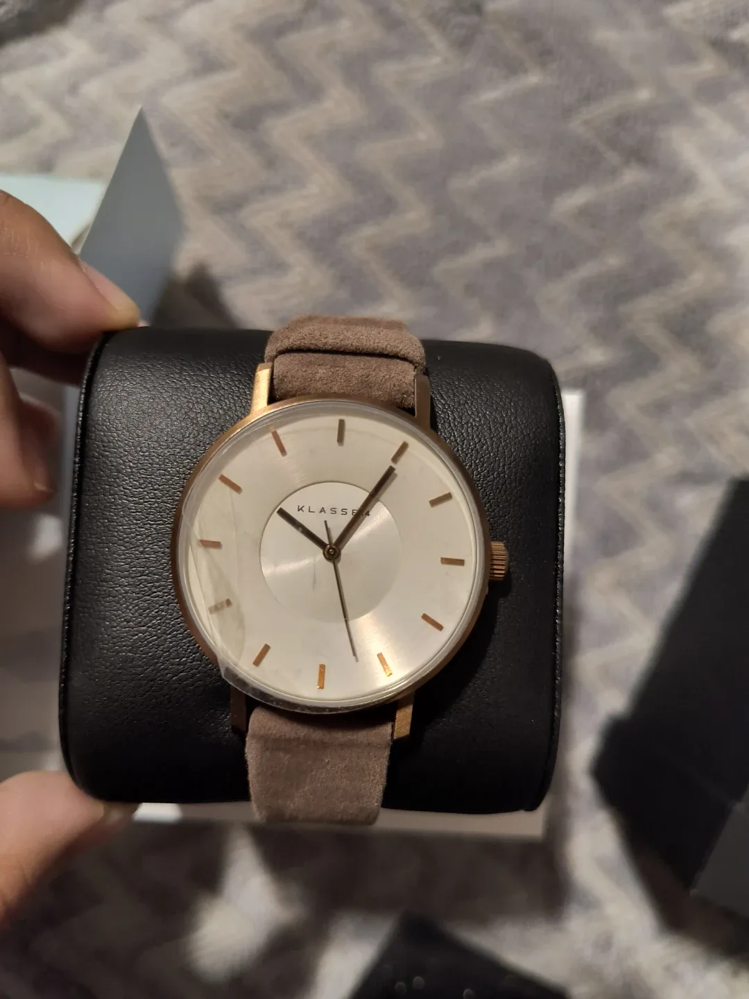 KLASSE14 Vintage Gold Brown 36mm Women's Watch - Brand New image indicator(2)