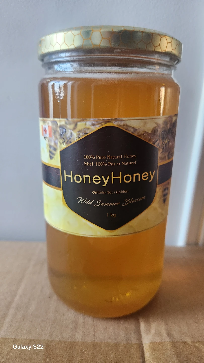 unpasteurized honey  1kg