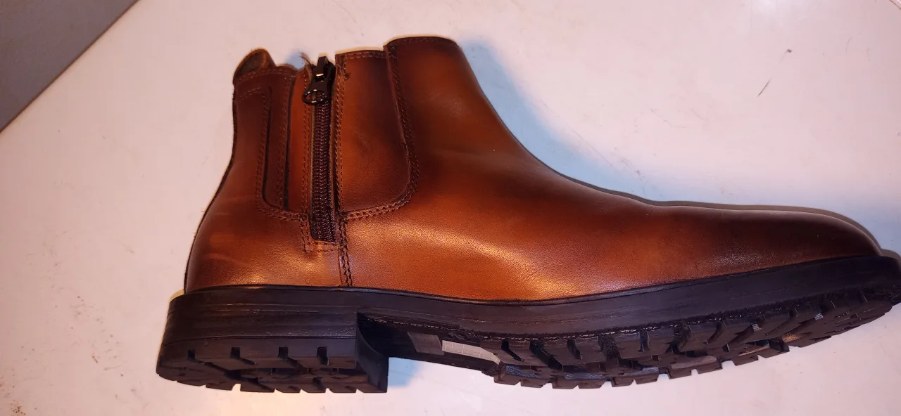 New Kashas Burnt Leather Boot/shoe image indicator(2)