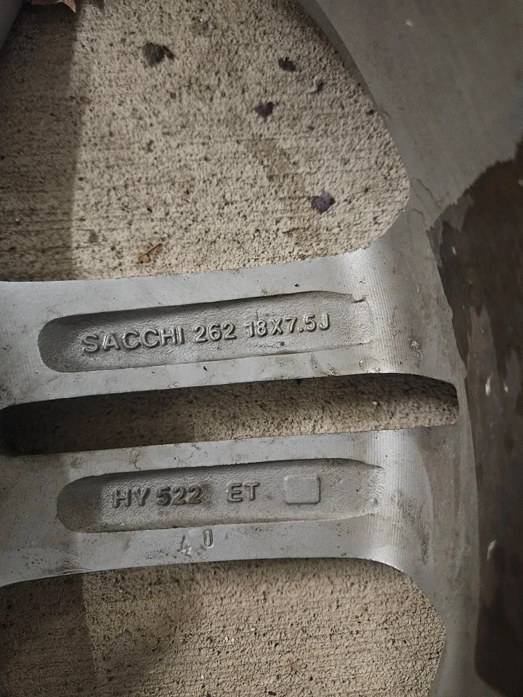 Sacchi 262 18x7.5J Alloy Wheels image indicator(7)