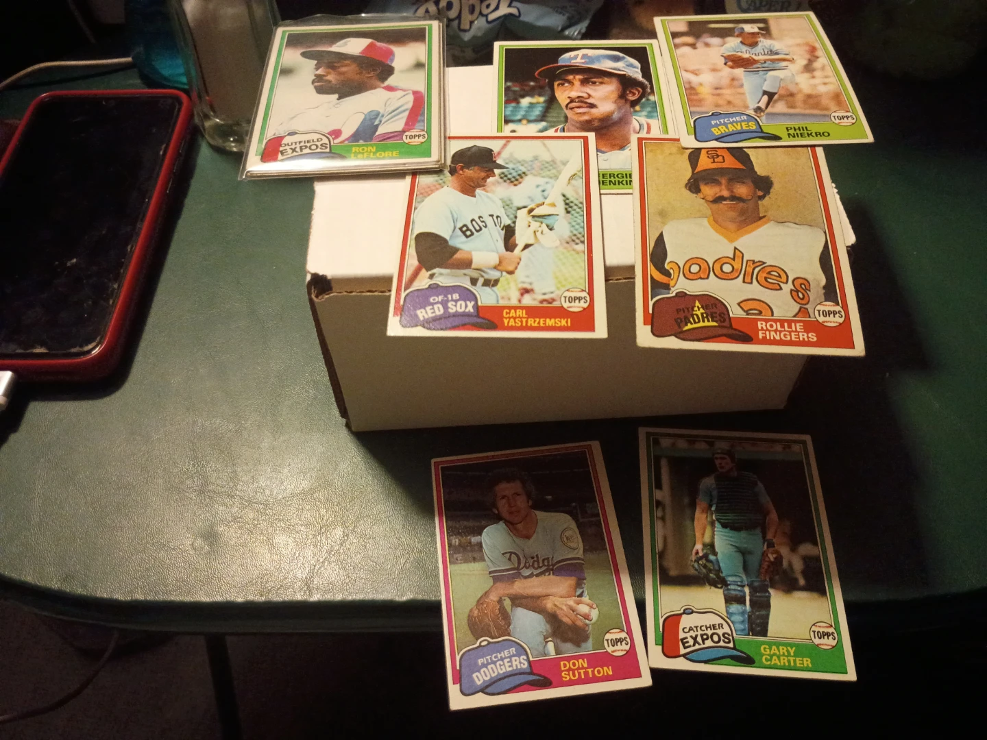 1981 Topps Baseball Cards Set Collection