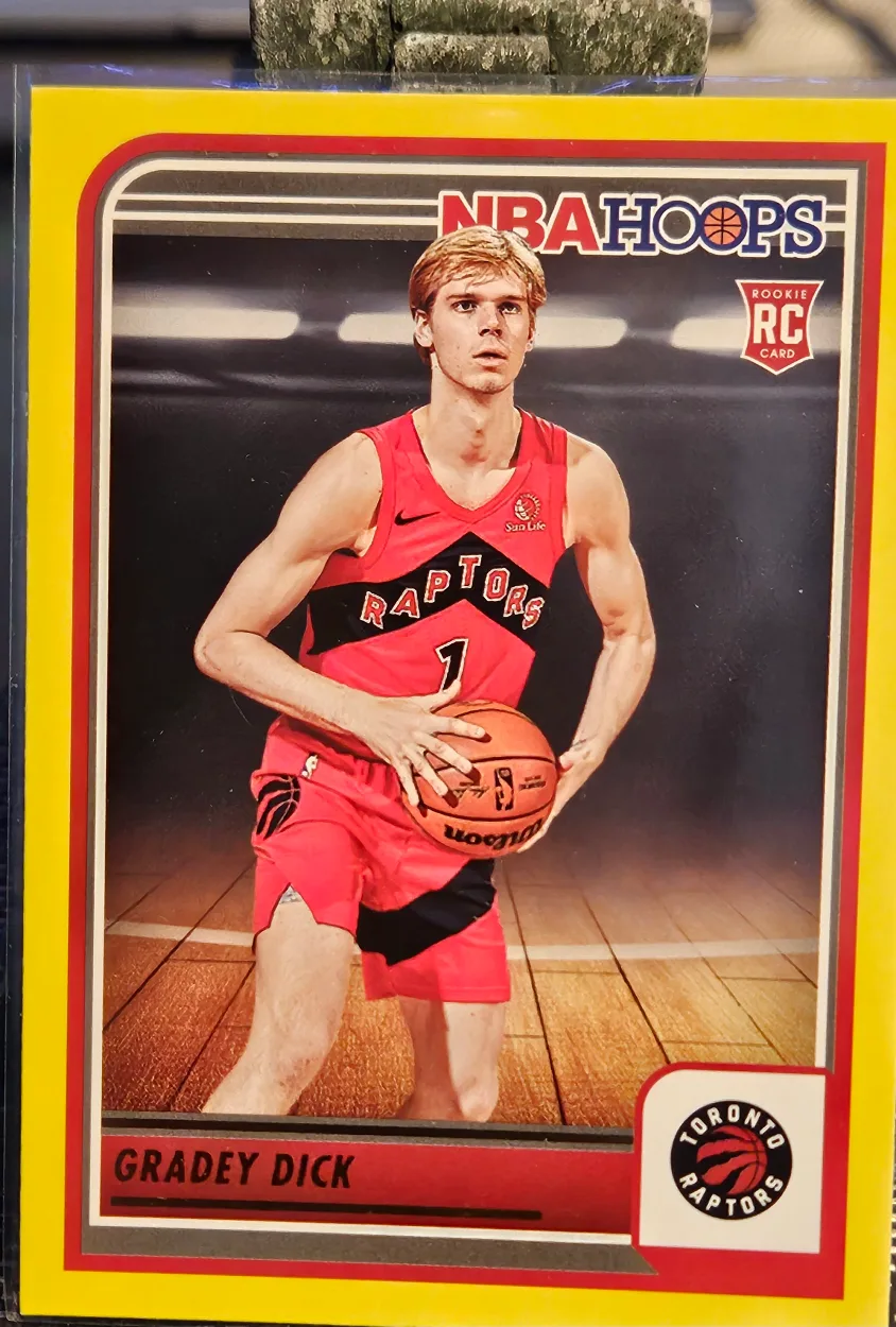 Grady Dick Raptors Rookie Card Lot image indicator(3)