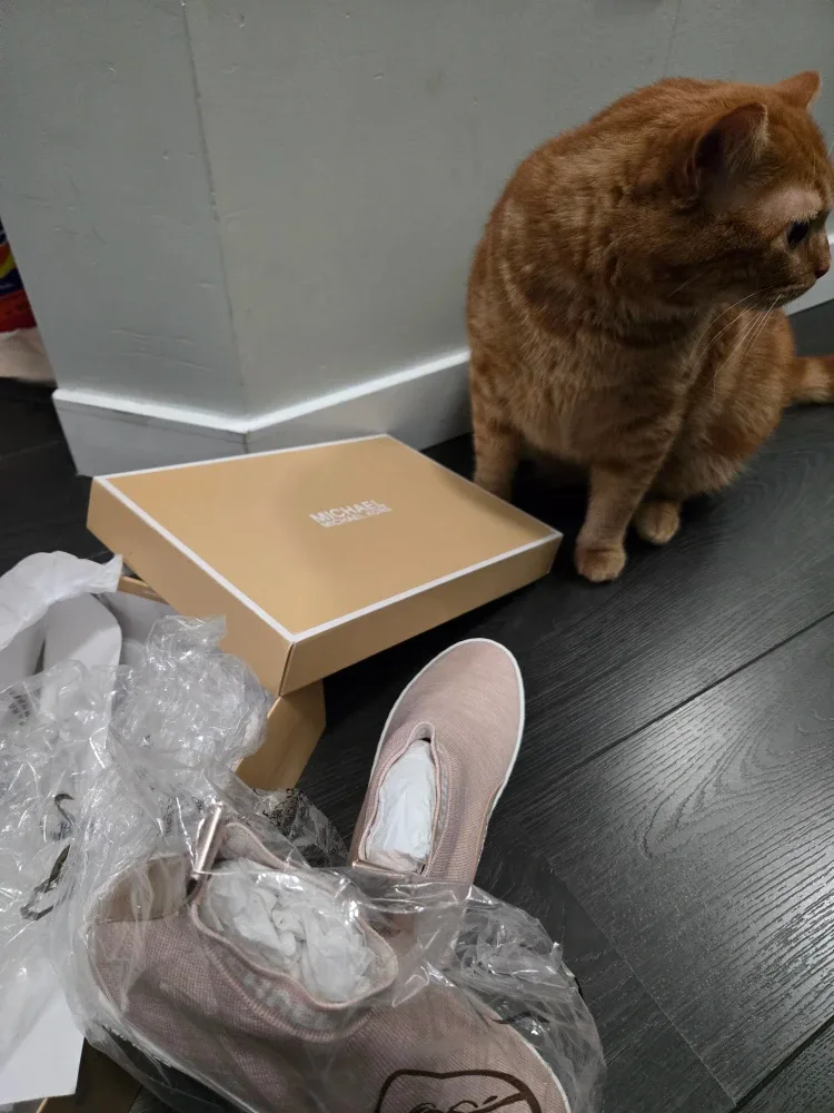 New Michael Kors Slip-On Sneakers, Size 7.5 image indicator(2)