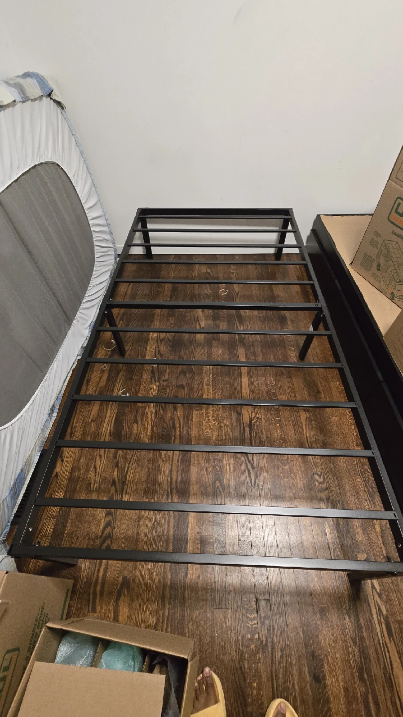 Black Metal Bed Frame
