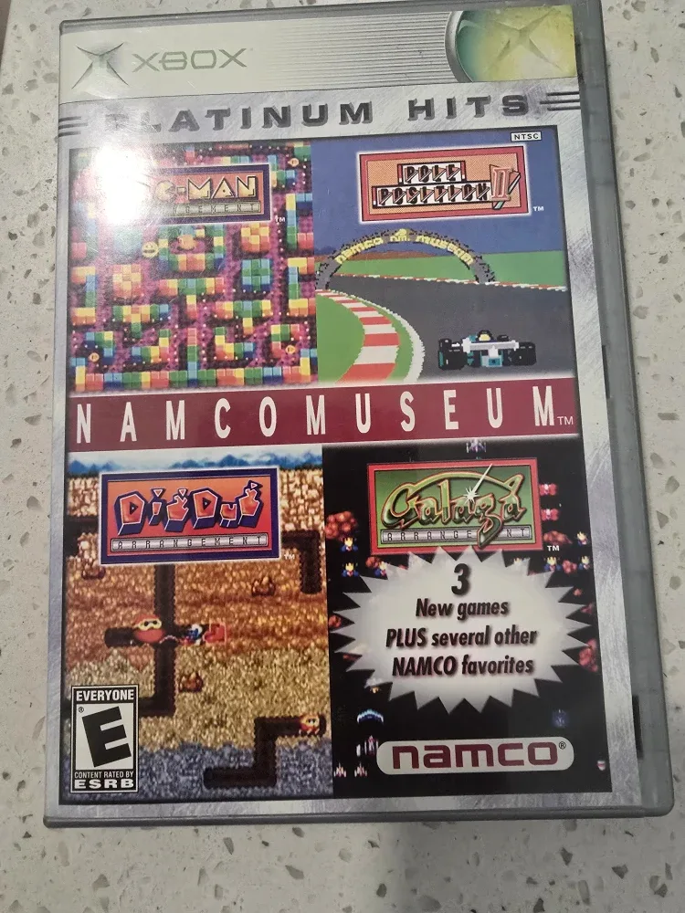 Namco Museum Xbox Platinum Hits Game