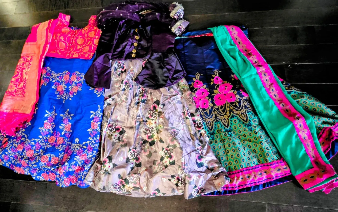 3 Lehenga Choli Set